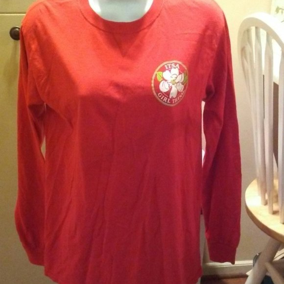 Itsa Girl Thing Christmas tee - women's small - Picture 1 of 6